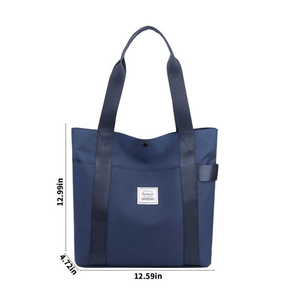 Fashion Shopping Bag ( blue color ) - Image 4