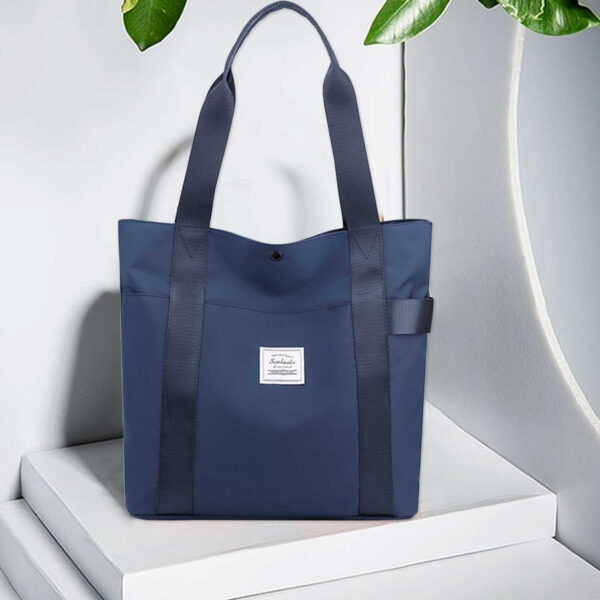 Fashion Shopping Bag ( blue color ) - Image 2