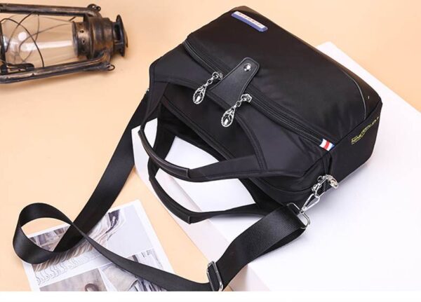 Large Capacity Waterproof Anti-theft Fashion ( black colour ) - Image 2