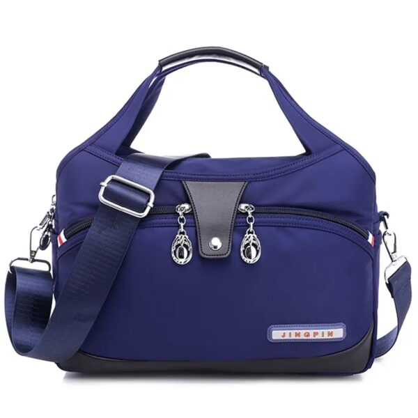 Large Capacity Waterproof Anti-theft Fashion ( blue colour ) - Image 3
